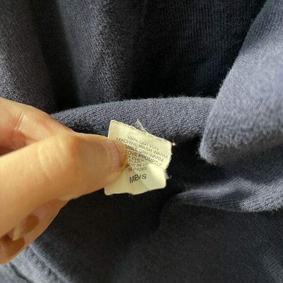 Vintage American Eagle Retro High Neck Pullover in Green w/ Purple Stripe - Medi - Picture 5 of 8